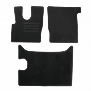 Basic Fussmatten passend für DAF XF Euro6 Schaltgetriebe 2013- Schwarz