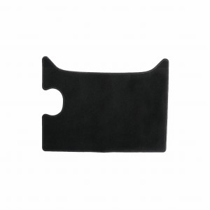 Basic Fussmatten passend für DAF XF105 XF Euro6 Mittel nur Schaltgetriebe 2005-2013- Schwarz