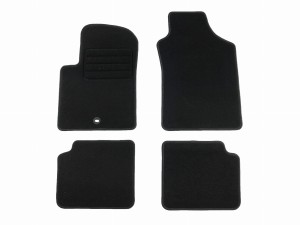 Basic Fussmatten passend für Fiat 500 2007- Schwarz