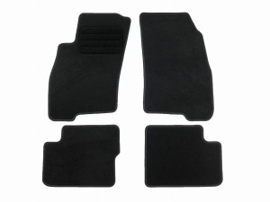 Basic Fussmatten passend für Fiat Grande Punto 2005-2009 Schwarz