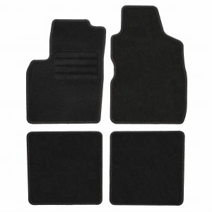 Basic Fussmatten passend für Fiat Panda II 2003-2012 Schwarz