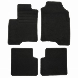 Basic Fussmatten passend für Fiat Panda III 2012- Schwarz