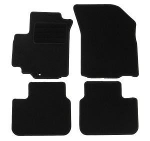 Basic Fussmatten passend für Fiat Sedici 2005-2014 Schwarz