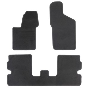 Basic Fussmatten passend für Fiat Seicento 1998-2010 Schwarz