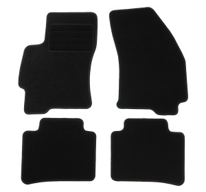 Basic Fussmatten passend für Ford Mondeo III 2000-2007 Schwarz