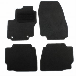 Basic Fussmatten passend für Ford Mondeo IV 2007-2012 Schwarz