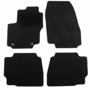 Basic Fussmatten passend für Ford Mondeo IV 2012-2014 Schwarz