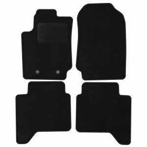 Basic Fussmatten passend für Ford Ranger III 2011- Schwarz