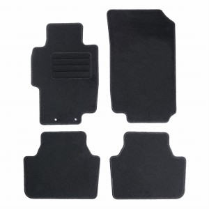 Basic Fussmatten passend für Honda Accord VII 2002-2008 Schwarz