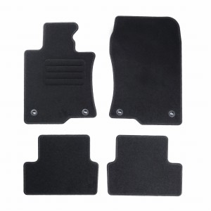 Basic Fussmatten passend für Honda Accord VIII 2008-2015 Schwarz