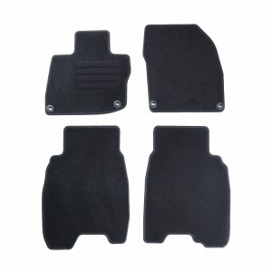 Basic Fussmatten passend für Honda Civic VIII Schrägheck 5-türig 2006-2011 Schwarz