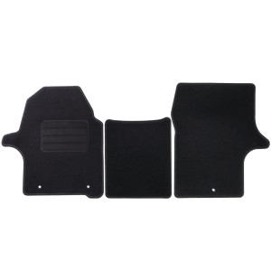 Basic Fussmatten passend für Hyundai H350 2015- Schwarz