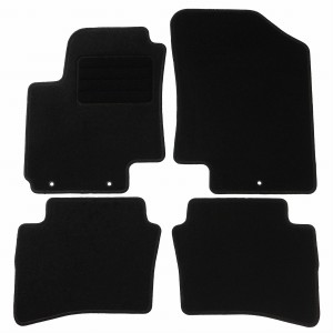 Basic Fussmatten passend für Hyundai i20 I [PB] 2008-2014 Schwarz