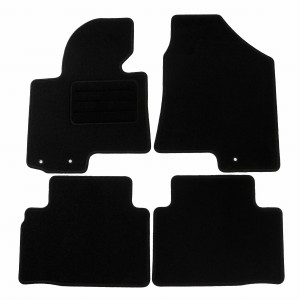 Basic Fussmatten passend für Hyundai ix35 [LM] 2009-2015 Schwarz
