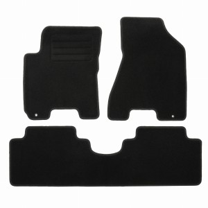 Basic Fussmatten passend für Hyundai Tucson I 2004-2010 Schwarz