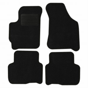 Basic Fussmatten passend für Kia Carens II 2002-2006 Schwarz