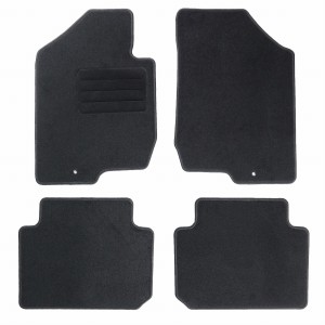 Basic Fussmatten passend für Kia Carens III 2006-2012 Schwarz