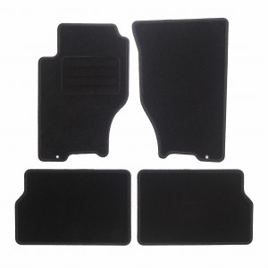 Basic Fussmatten passend für Kia Sorento I 2003-2009 Schwarz