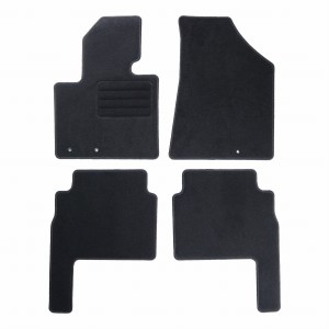 Basic Fussmatten passend für Kia Sorento II 2009-2012 Schwarz