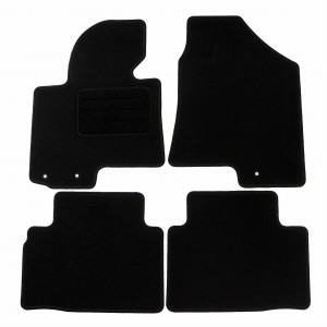 Basic Fussmatten passend für Kia Sportage III 2010-2016 Schwarz