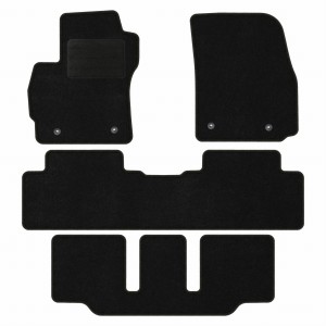 Basic Fussmatten passend für Mazda 5 I 2005-2010 Schwarz