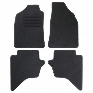 Basic Fussmatten passend für Mazda BT-50 I 2007-2011 Schwarz