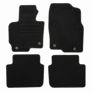 Basic Fussmatten passend für Mazda CX-5 2012-2017 Schwarz