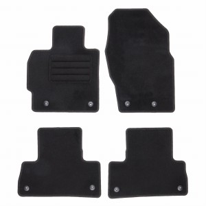 Basic Fussmatten passend für Mazda CX-7 2009-2012 Schwarz