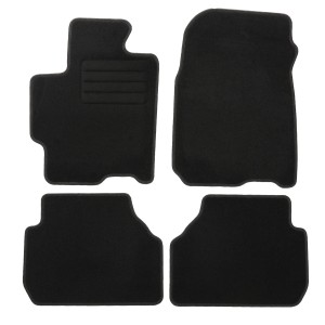 Basic Fussmatten passend für Mazda Premacy I 1999-2005 Schwarz