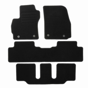 Basic Fussmatten passend für Mazda Premacy II 2005-2010 Schwarz