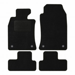 Basic Fussmatten passend für MINI R50 R53 2001-2006 Schwarz