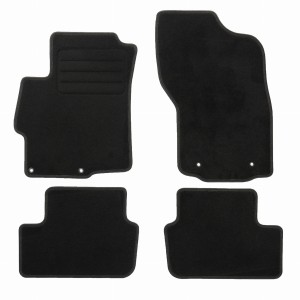 Basic Fussmatten passend für Mitsubishi Lancer VIII [CY] 2007-2017 Schwarz