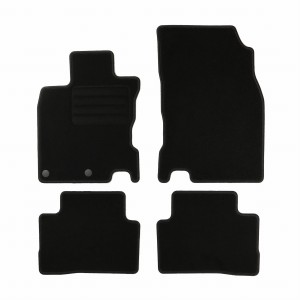 Basic Fussmatten passend für Nissan Qashqai II 2013- Schwarz