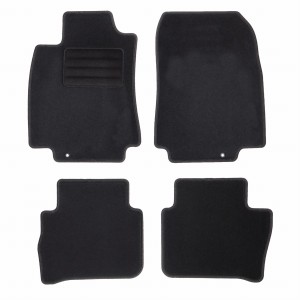 Basic Fussmatten passend für Nissan Tiida [C11] 2007-2012 Schwarz