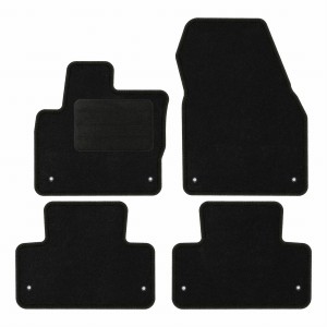 Basic Fussmatten passend für Land Rover Range Rover Evoque 2011- Schwarz