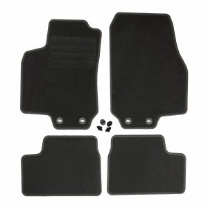 Basic Fussmatten passend für Opel Astra II G 1998-2009 Schwarz