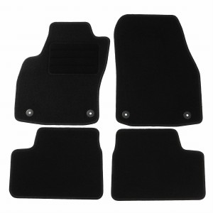 Basic Fussmatten passend für Opel Astra III H 2004-2014 Schwarz