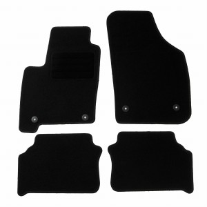 Basic Fussmatten passend für Opel Meriva A 2002-2010 Schwarz
