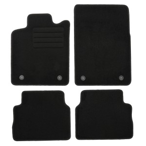 Basic Fussmatten passend für Opel Vectra C Stufenheck 2002-2008 Schwarz