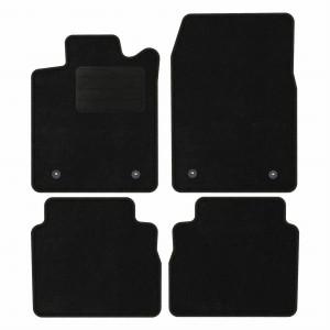 Basic Fussmatten passend für Opel Vectra C Kombi 2002-2008 Schwarz