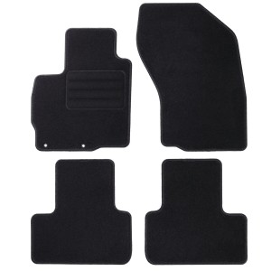 Basic Fussmatten passend für Peugeot 4008 2012-2017 Schwarz