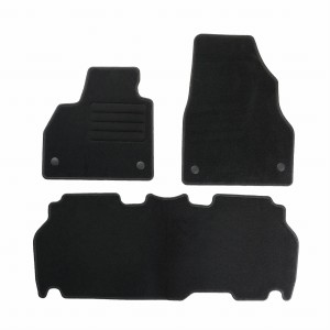 Basic Fussmatten passend für Renault Kangoo II 2008- Schwarz