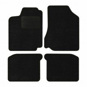Basic Fussmatten passend für Seat Ibiza II 1993-2002 Schwarz