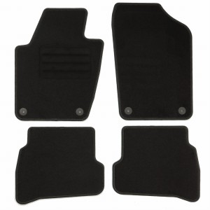 Basic Fussmatten passend für Seat Ibiza IV [6J] 2008-2017 Schwarz