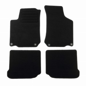 Basic Fussmatten passend für Seat Leon I 1999-2005 Schwarz