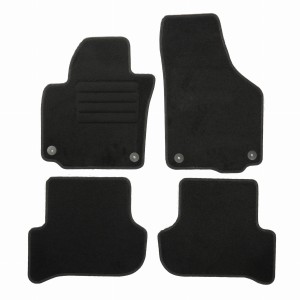 Basic Fussmatten passend für Skoda Yeti 2009-2017 Schwarz