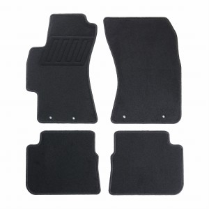 Basic Fussmatten passend für Subaru Impreza III [GH] 2008-2011 Schwarz