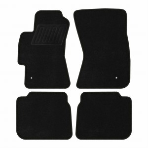 Basic Fussmatten passend für Subaru Outback III 2003-2008 Schwarz