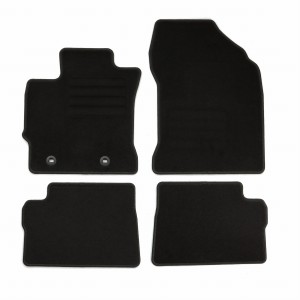 Basic Fussmatten passend für Toyota Auris II 2012-2019 Schwarz