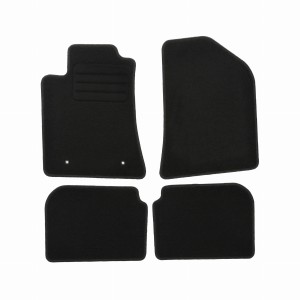 Basic Fussmatten passend für Toyota Avensis II [T250] 2003-2008 Schwarz